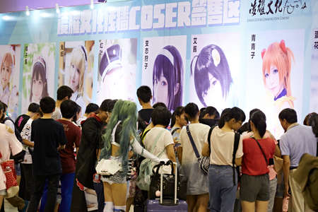 2015 DL Anime Carnival in Guangzhou, Chinaのeditorial素材