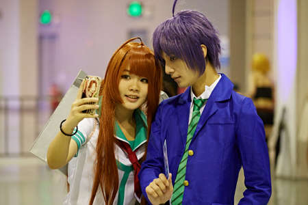 2015 DL Anime Carnival in Guangzhou, Chinaのeditorial素材