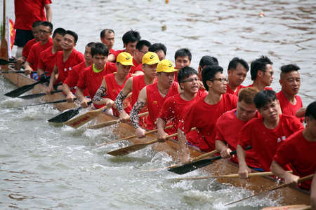 Dragon Boat Festival racingのeditorial素材