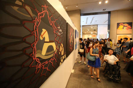 Guangzhou Academy of Fine Arts Graduation Exhibitionのeditorial素材