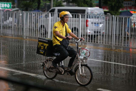 delivery workerのeditorial素材