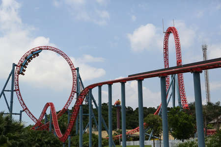 Roller coasterのeditorial素材