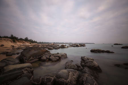 The scenery of the seaの写真素材