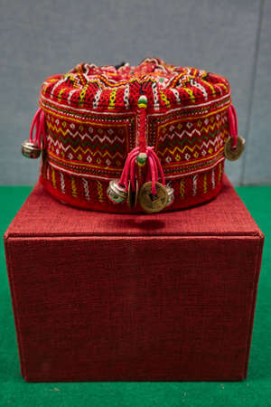 Children hat of Yao's costumeのeditorial素材