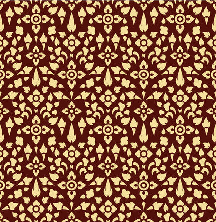 thai patternのイラスト素材