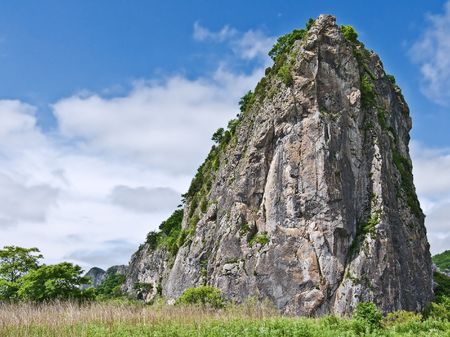 Ekaterinovsky massif - a natural historical complex in Russia.の写真素材