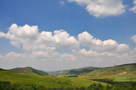 Bashang Grasslands, Hebei Provinceの写真素材