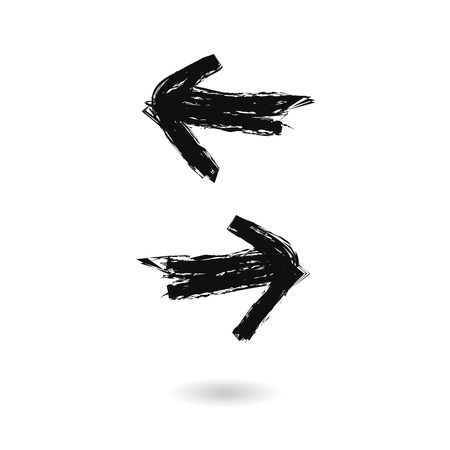 vector brush strokeのイラスト素材