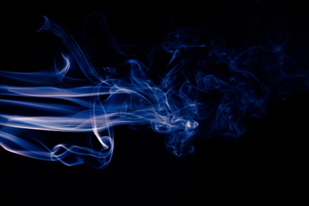 Abstract blue smokeの素材