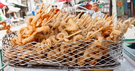 Street foods in Philppinesの写真素材