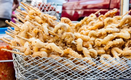 Street foods in Philippinesの写真素材