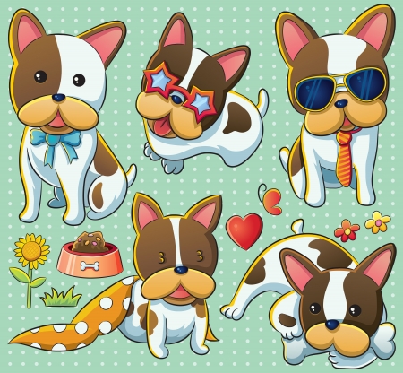 Cute Puppyのイラスト素材