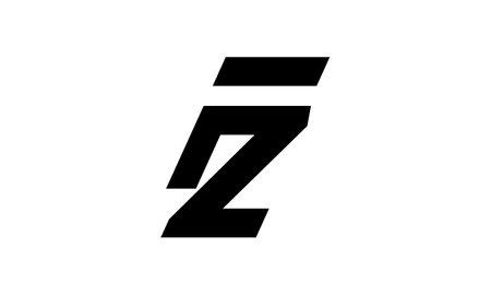 FZ initial monogram building logo for real estate with creative circle style design