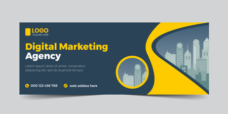 Real estate banner design template. Real estate business card. Easy to use and edit. Vector illustrationのイラスト素材