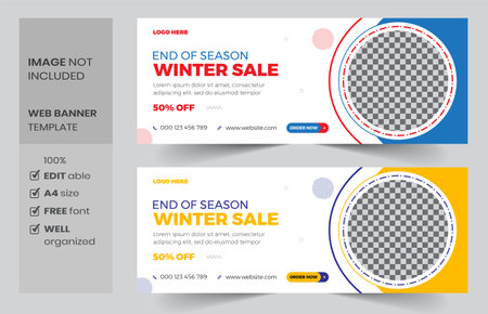 Set of Editable minimal square banner template for social media post and web internet adsのイラスト素材