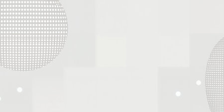 Abstract white and gray background with circlesの素材