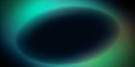 Abstract teal and green swirlの素材