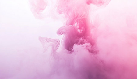 Abstract Pink Ink Swirl Background Design Texture Soft Pastel Elegant Watercolor Art Dye Calm Fluidの素材