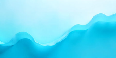 Abstract Blue Waves Serenity Background Texture Designの素材