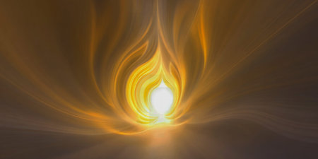 abstract background with rays of light and place for your text.の素材