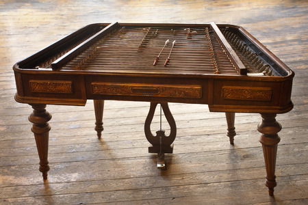 cimbalom very special string music instrument