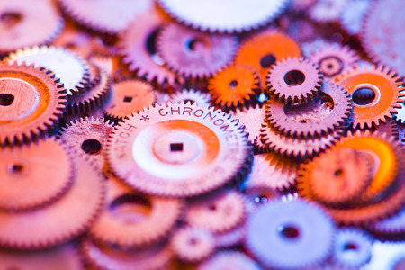 a group gears from watches workshop