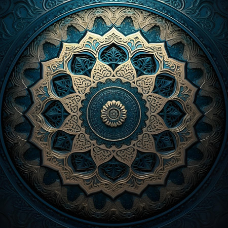 3D illustration of abstract fractal for creative design looks like shellの素材