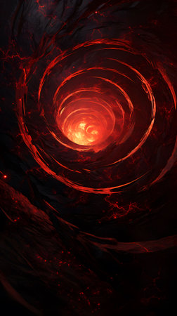 Abstract fractal. Fractal art background for creative design. Decoration for wallpaper, desktop, poster, cover booklet. Print for clothes, t-shirts. Creative illustration for designの素材