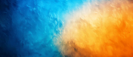 Abstract blue and orange background. Abstract blue and orange gradient background.の素材
