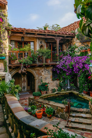 Greece, Crete, Kefalonia, medieval houses and streetsの素材