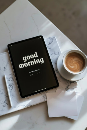 Instagram app on the smartphone screen. Instagram is an online photo-sharing website owned by Instagram.の素材