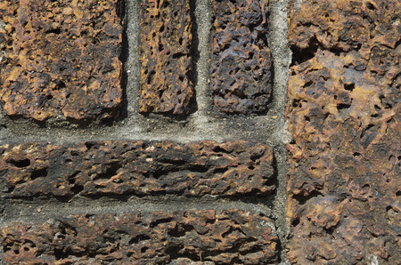 the texture background of lateriteの写真素材