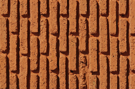 the red brick on textureの写真素材
