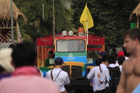 Train at The Bridge of the River Kwaiのeditorial素材