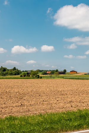 Fields and soilの写真素材