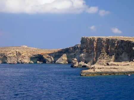 impression of Malta, an island in the mediterranean seaの写真素材
