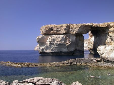 impression of Malta, an island in the mediterranean seaの写真素材