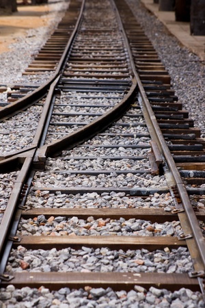 Mini Railway track の写真素材