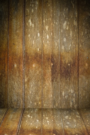 old wooden interiorの写真素材