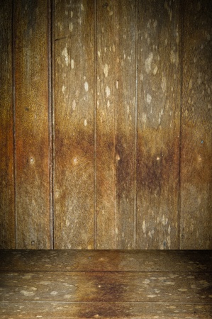 old wooden interiorの写真素材