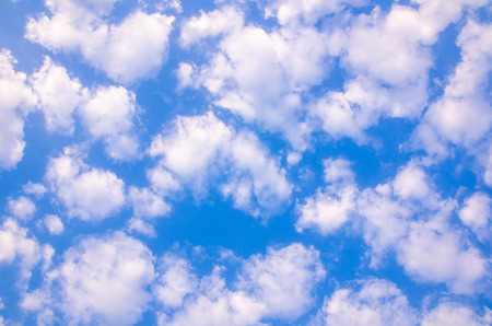 clouds before sunrise with blue sky.の写真素材