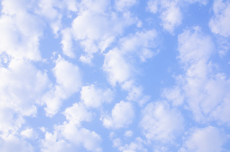 clouds before sunrise with blue sky.の写真素材