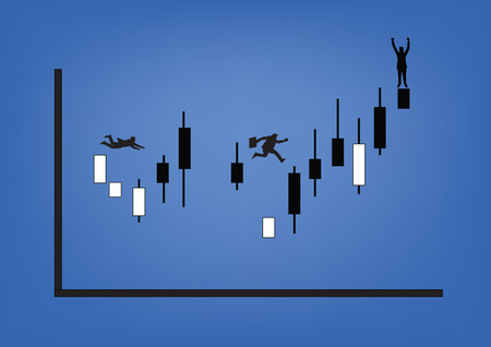 STOCK WAVE RIDERのイラスト素材