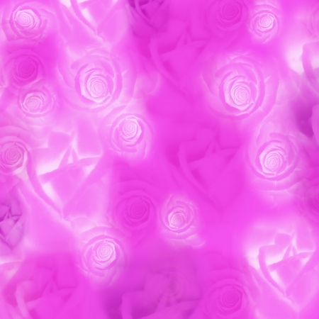 Pink abstract romantic background with rosesの写真素材