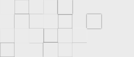 white cube boxes block background wallpaper bannerの写真素材