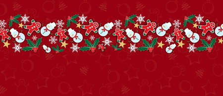 Christmas card holiday decorationの写真素材