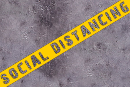 Social distancing concept