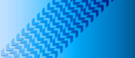 blue arrow abstract backgroundの写真素材