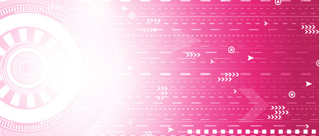 technology arrow speed, electronic backgroundの写真素材