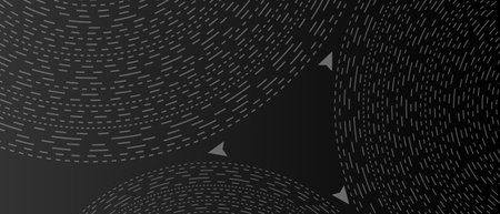 grey line and arrows on abstract presentation black background for business
